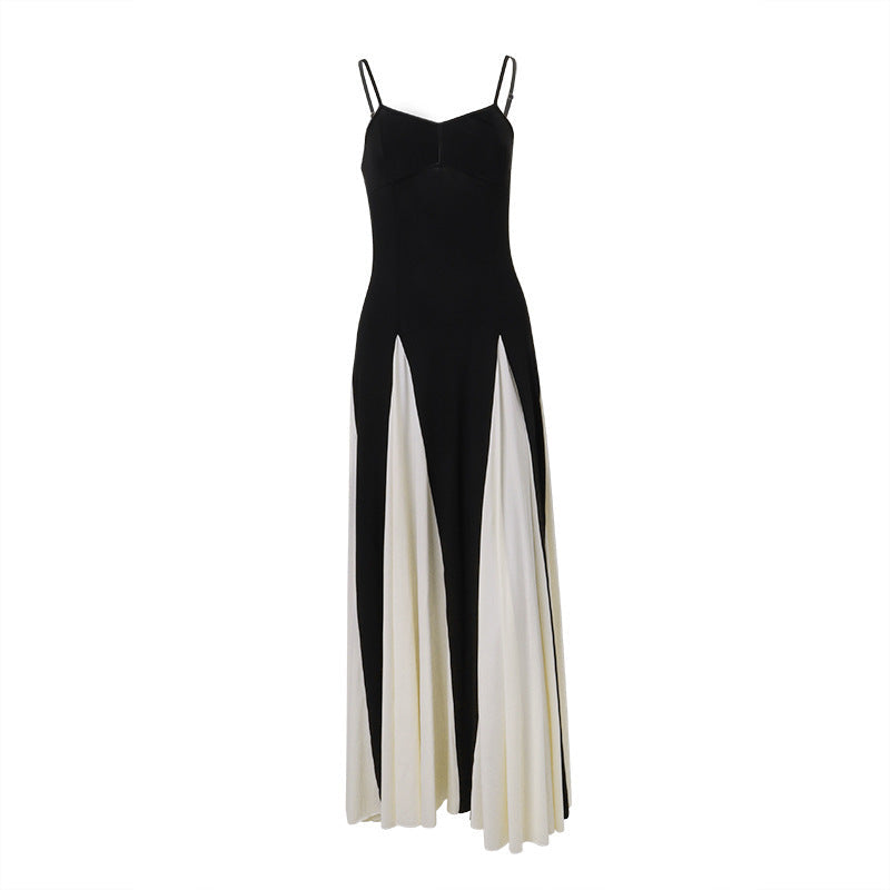 Contrast Panel Women's Dress