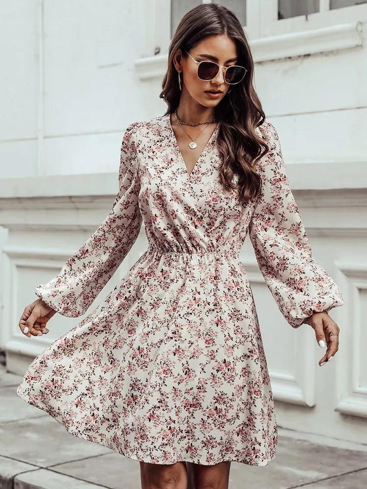 Elegant Printed Dress
