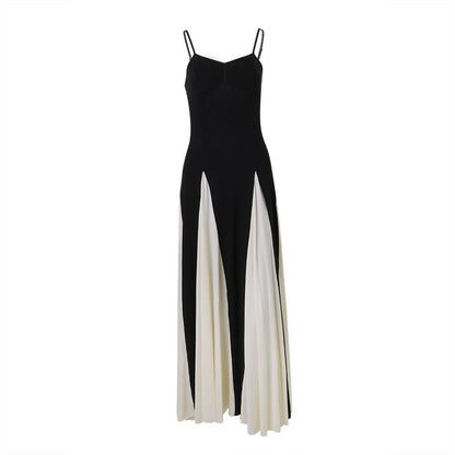 Contrast Panel Women's Dress