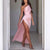 Off-Shoulder Slit Dress