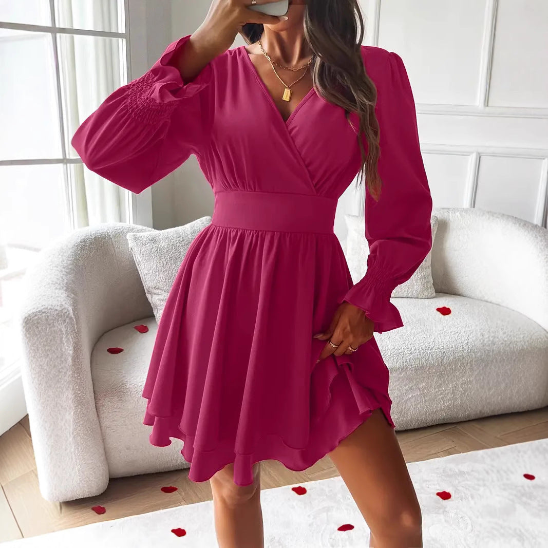 Double-Layer Women's Dress