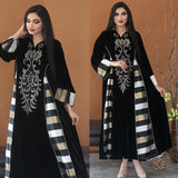 Elegant Long Embroidered Dress