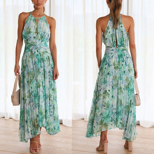 Printed Long Dress