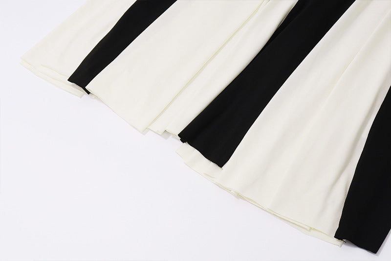 Contrast Panel Women's Dress