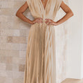 Sexy Pleated Dress