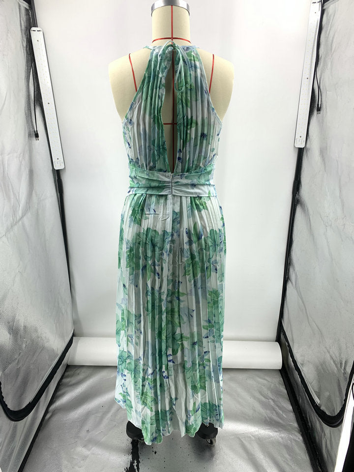Printed Long Dress