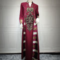 Elegant Long Embroidered Dress