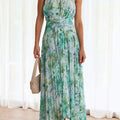 Printed Long Dress