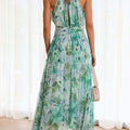 Printed Long Dress