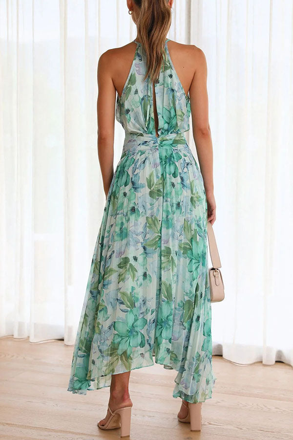 Printed Long Dress