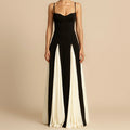 Contrast Panel Women's Dress