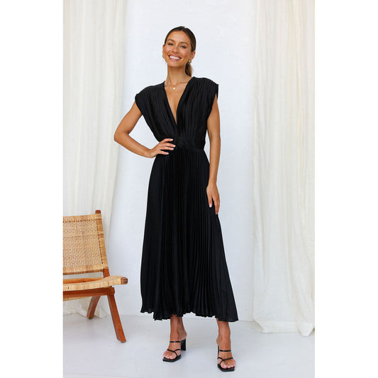 Sexy Pleated Dress