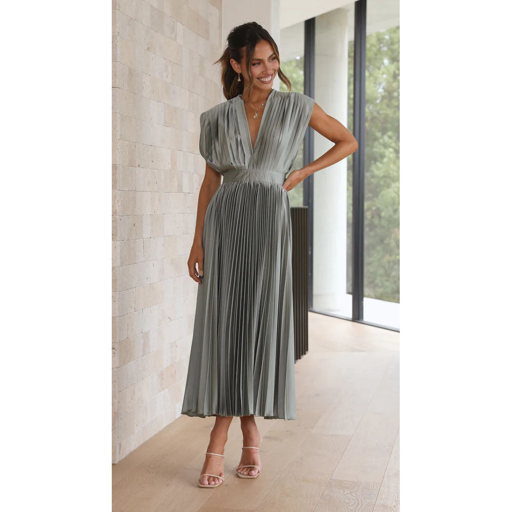 Sexy Pleated Dress