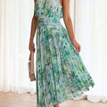 Printed Long Dress
