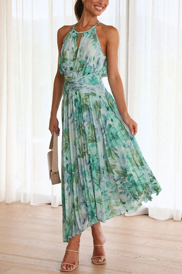 Printed Long Dress